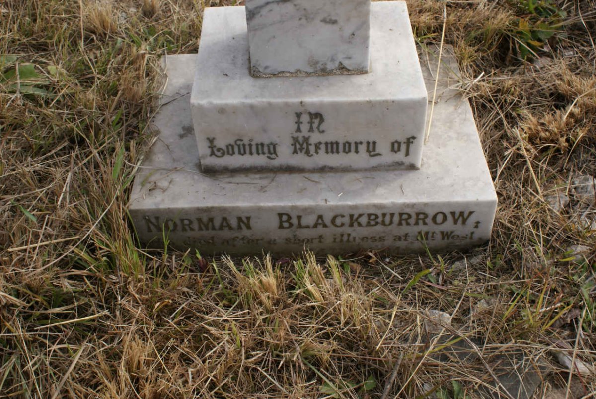 BLACKBURROW Norman