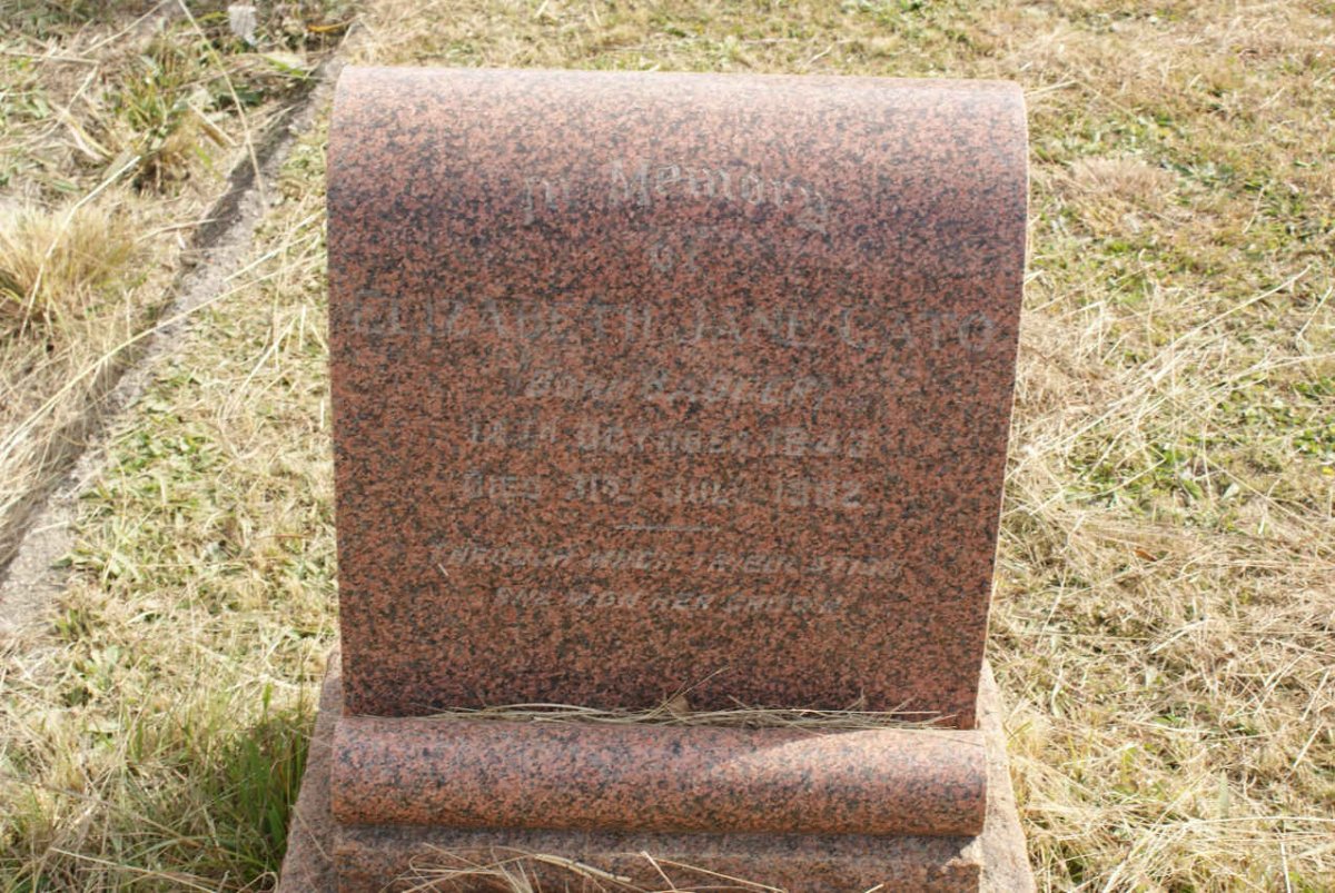 CATO Elizabeth Jane nee BADGER 1843-1882