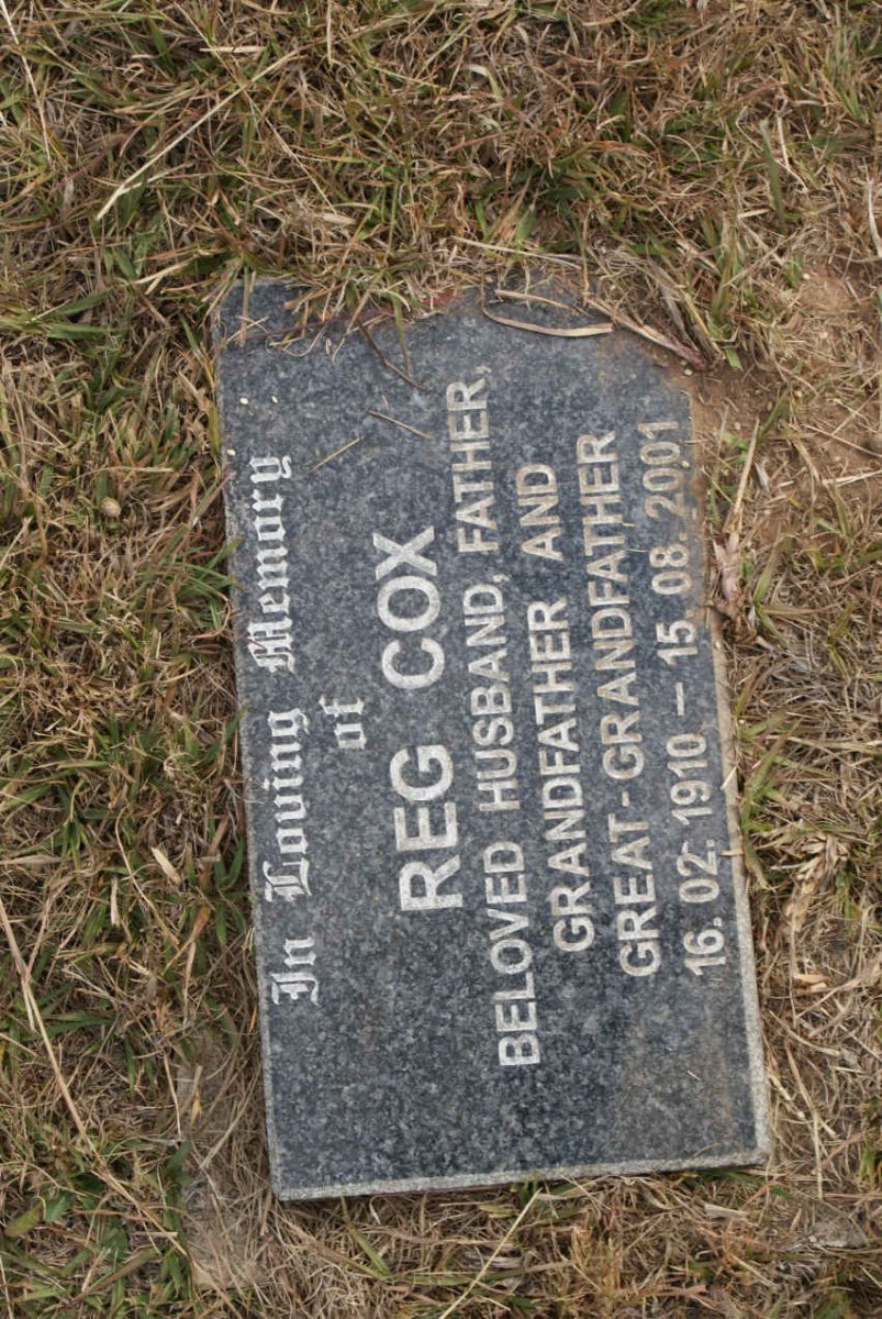 COX Reg 1910-2001
