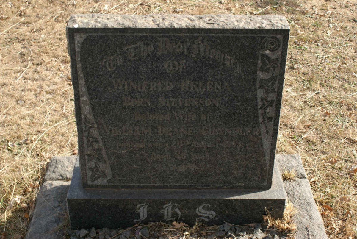 CHANDLER Winifred Helen nee STEVENSON