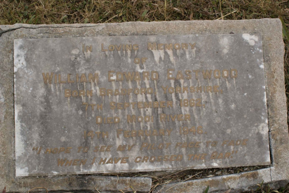 EASTWOOD William Edward 1862-1946