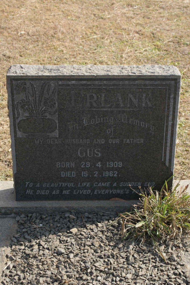 ERLANK Gus 1909-1962
