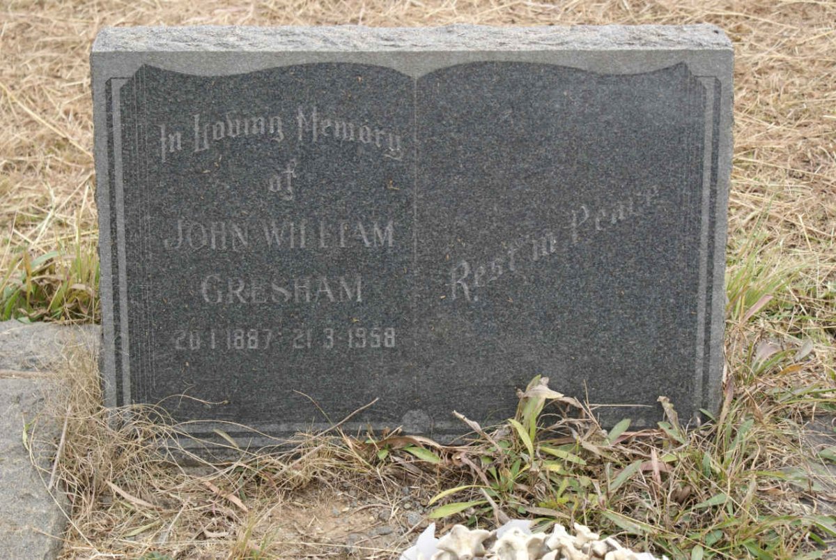GRESHAM John William 1887-1958