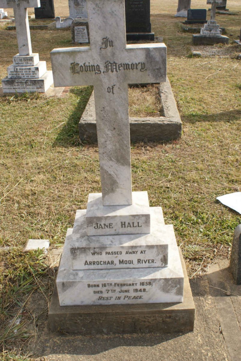 HALL Jane 1858-1948