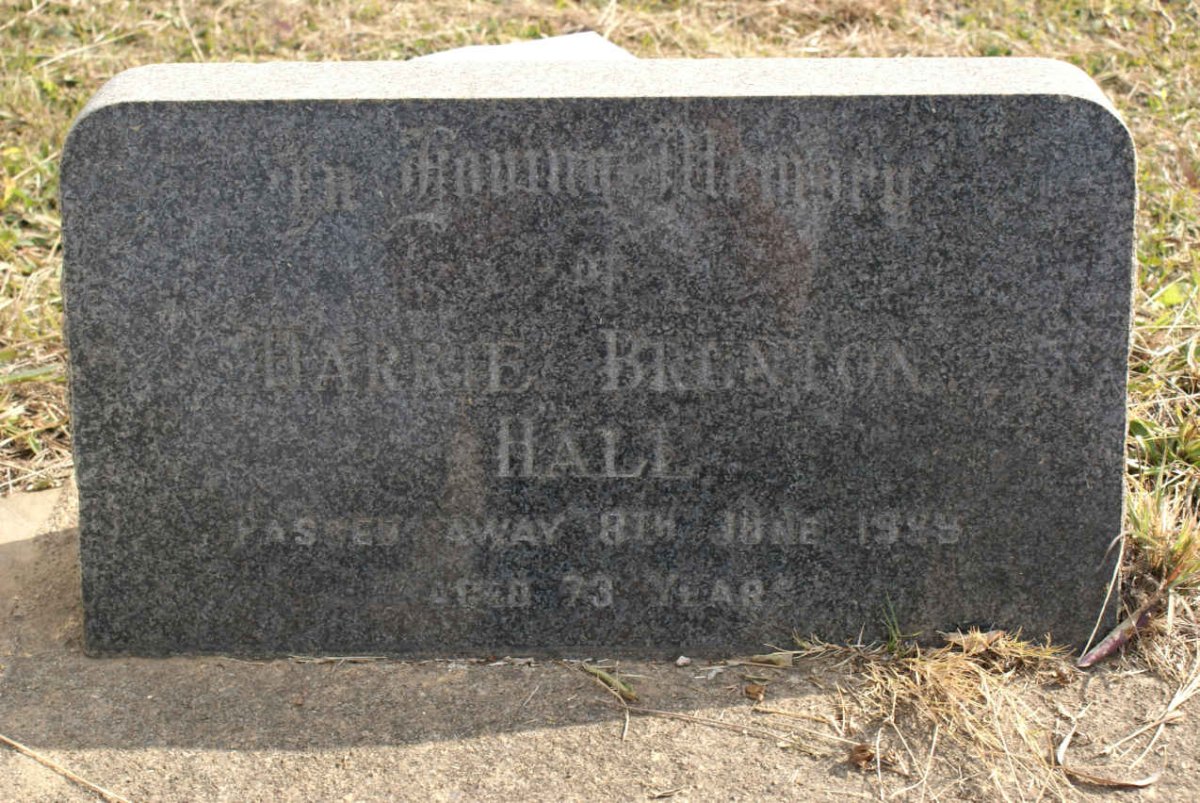 HALL Barrie Brenton -1988
