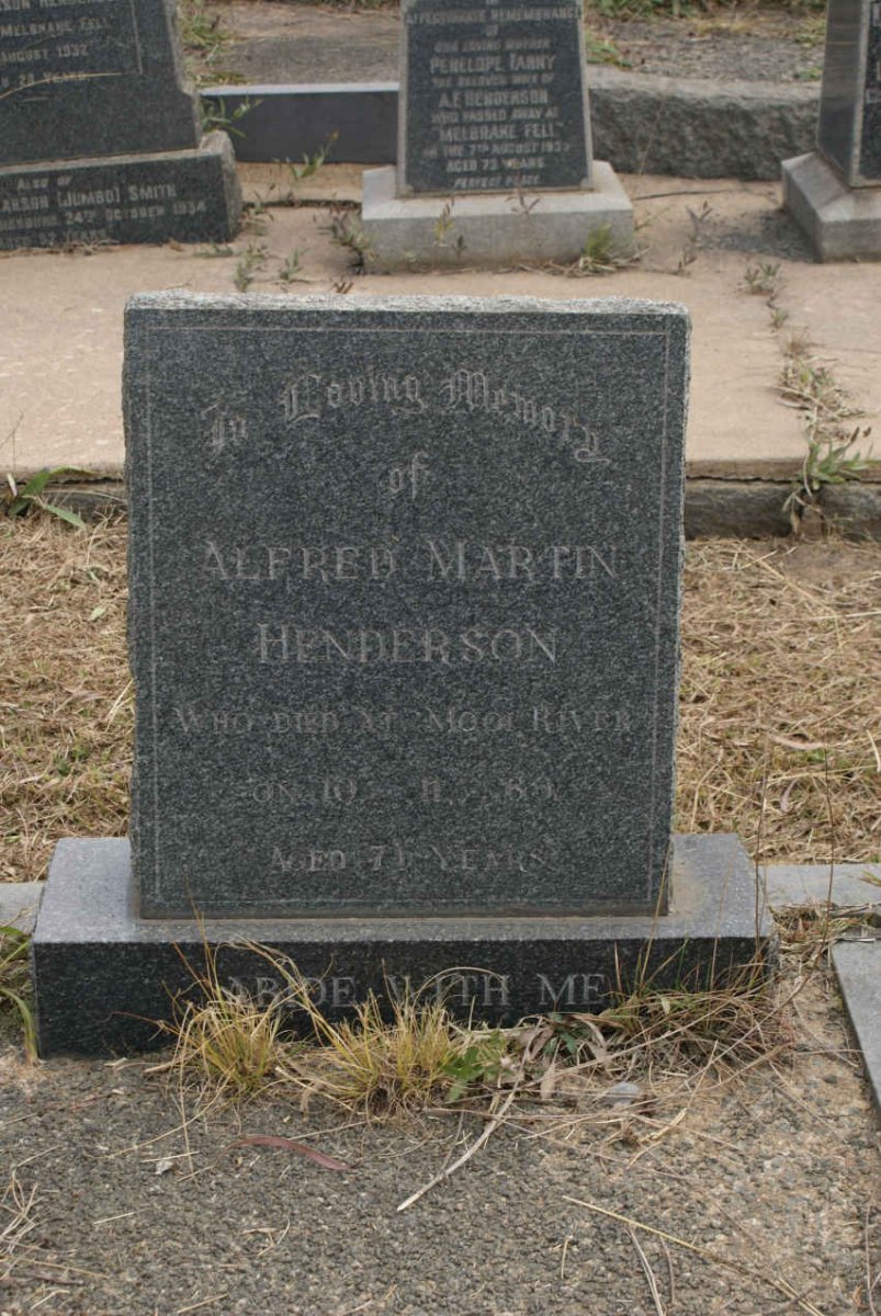 HENDERSON Alfred Martin