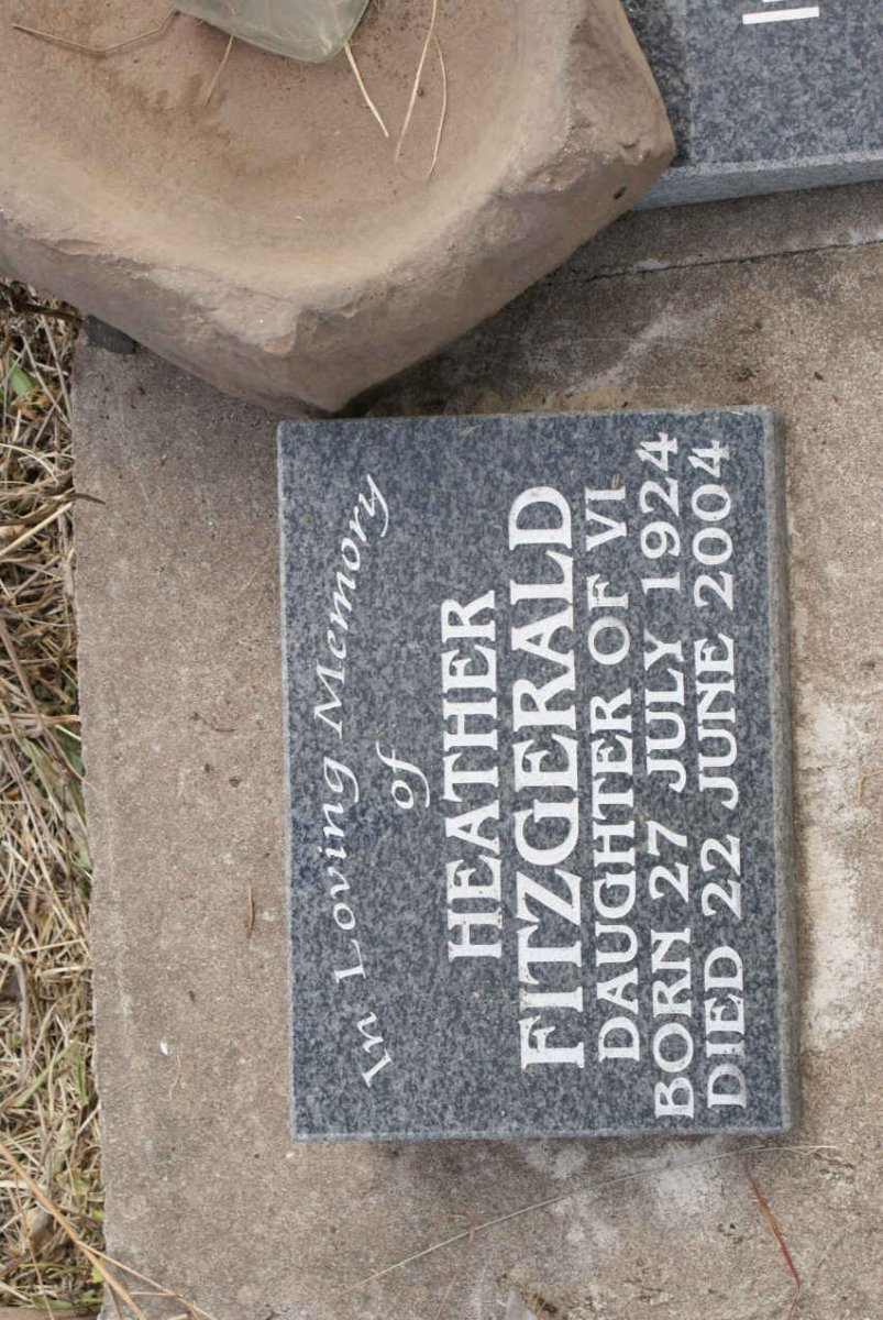 FITZGERALD Heather 1924-2004