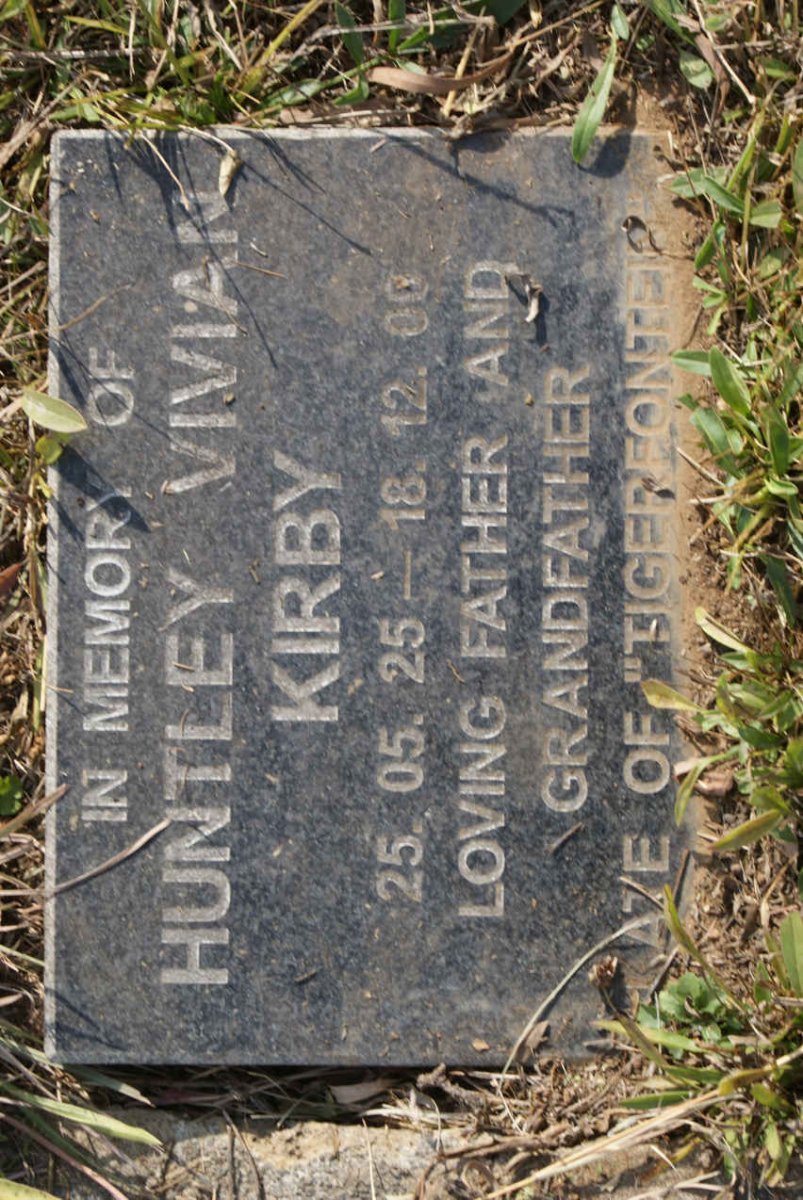 KIRBY Huntley Vivian 1925-2000