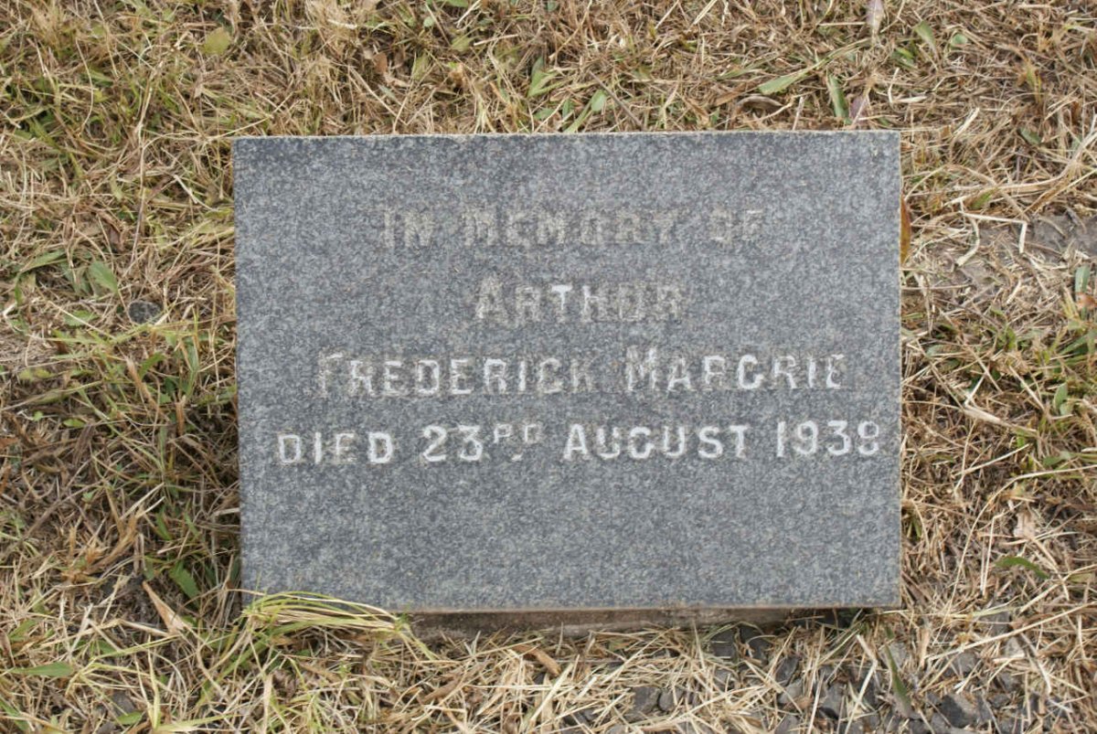 MARGRIE Arthur Frederick -1938