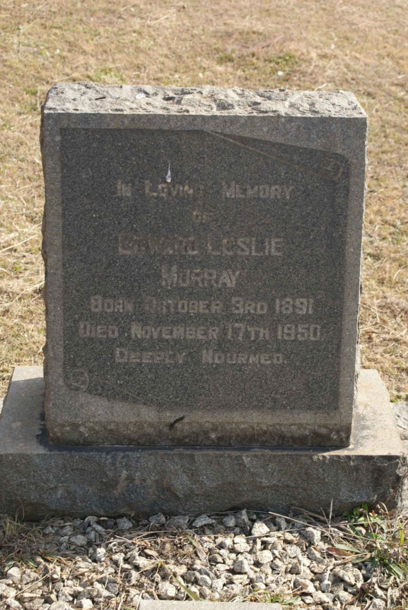 MURRAY Edward Leslie 1891-1950