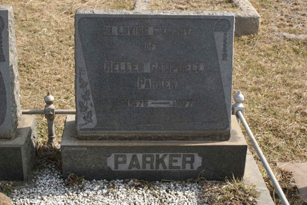 PARKER Helen Campbell 1876-19??