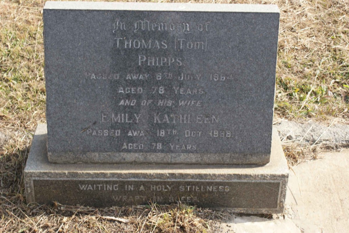 PHIPPS Thomas -1964 &amp; Emily Kathleen -1988