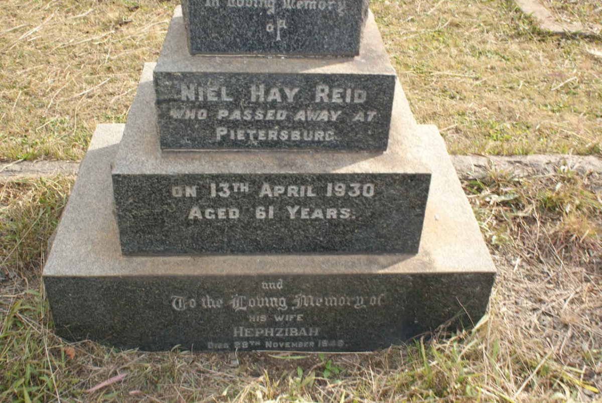 REID Neil Hay -1930 &amp; Hephzibah -1948