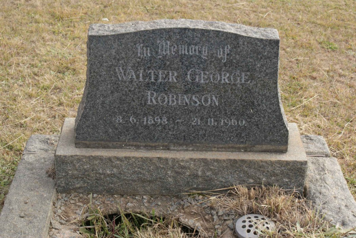 ROBINSON Walter George 1898-1960