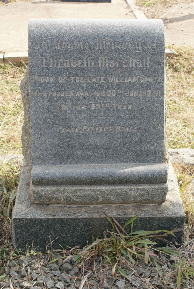 SMITH Elizabeth Marshall -1930