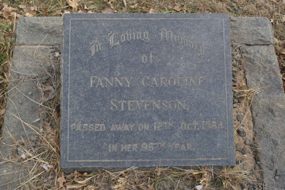 STEVENSON Fanny Caroline -1964