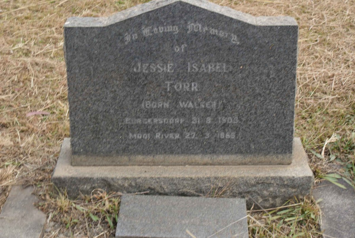 TORR Jessie Isabel nee WALKER 1903-1965