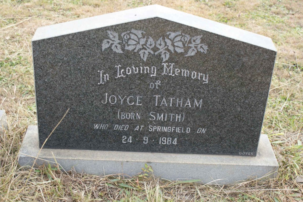 TATHAM Joyce nee SMITH -1984