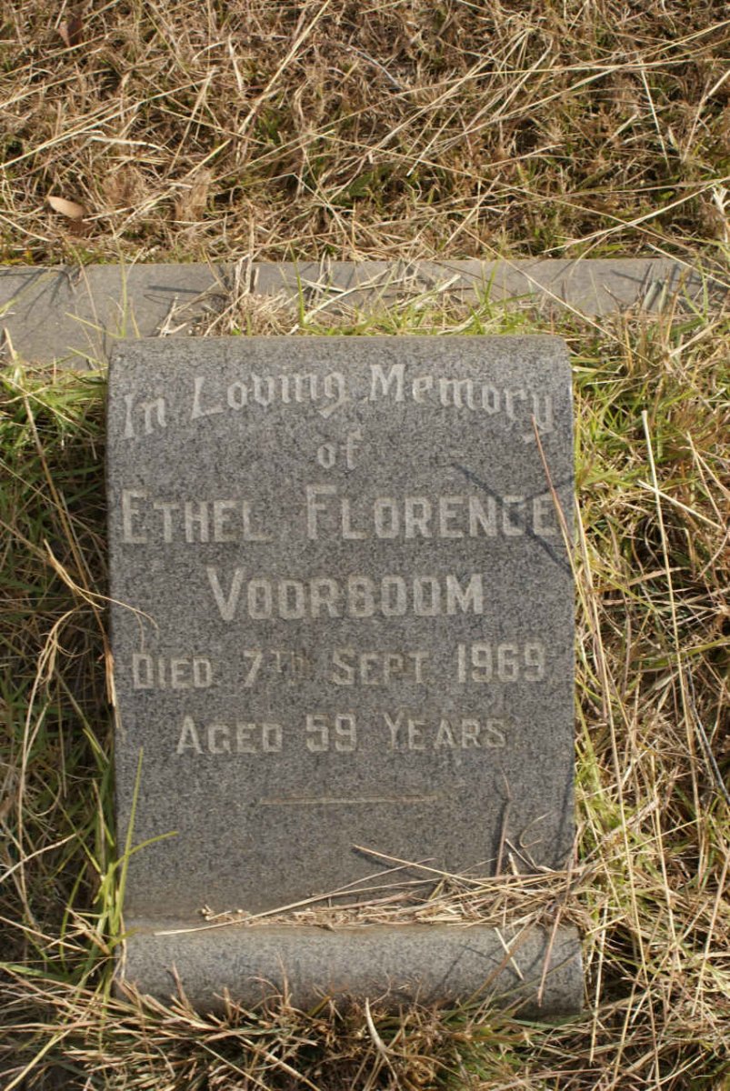 VOORBOOM Ethel Florence -1969
