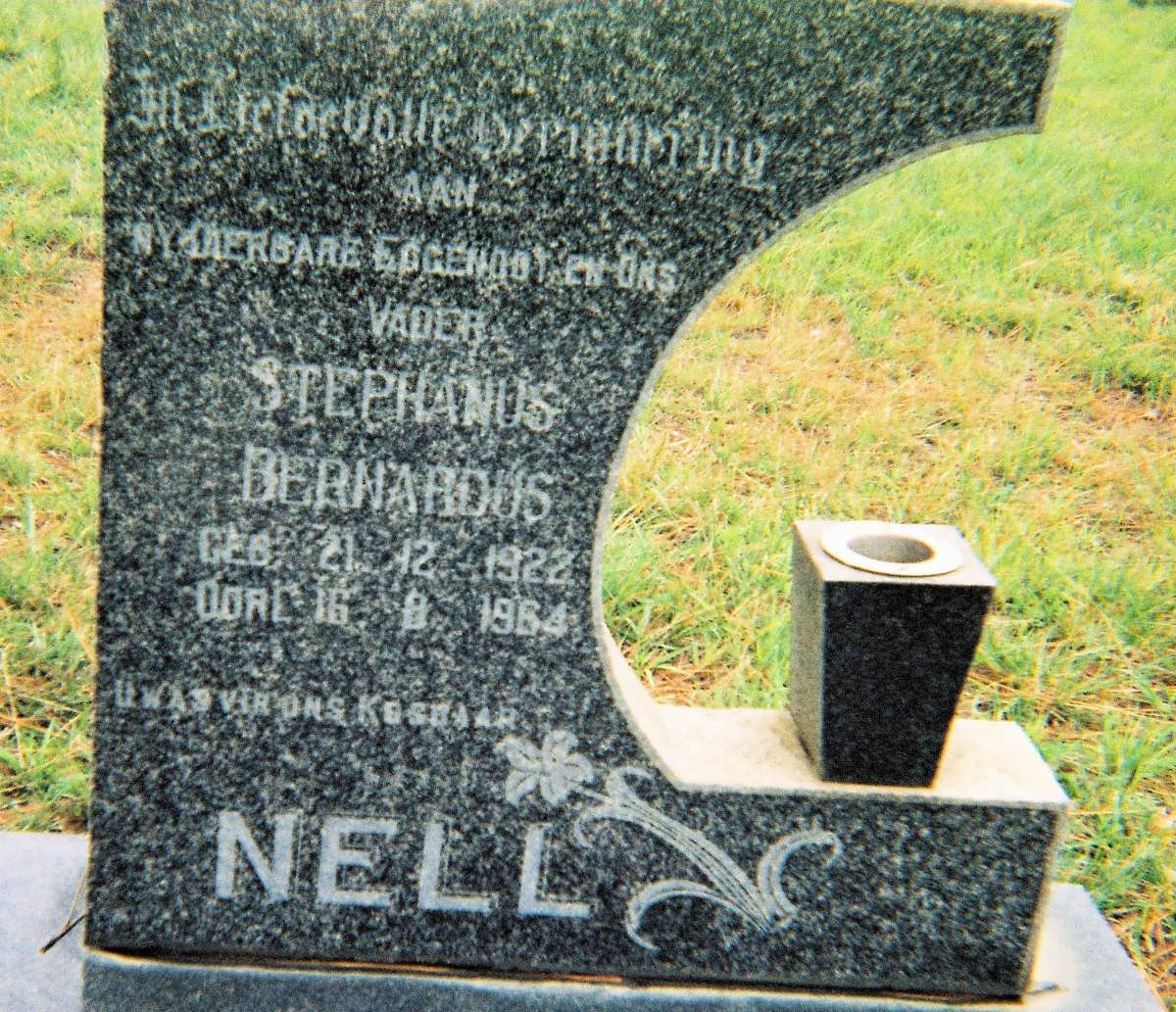 NELL Stephanus Bernardus 1922-1964