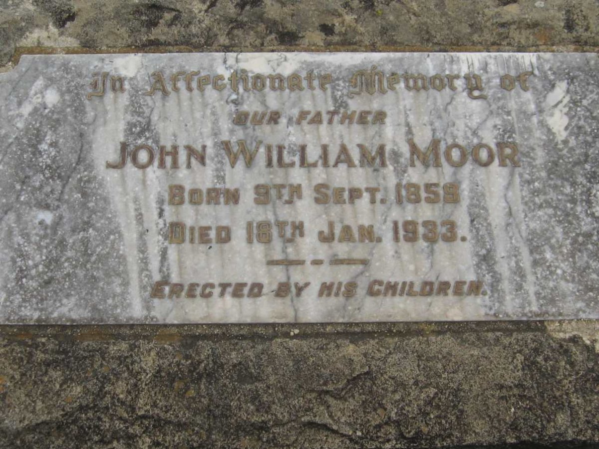 MOOR John William 1859-1933