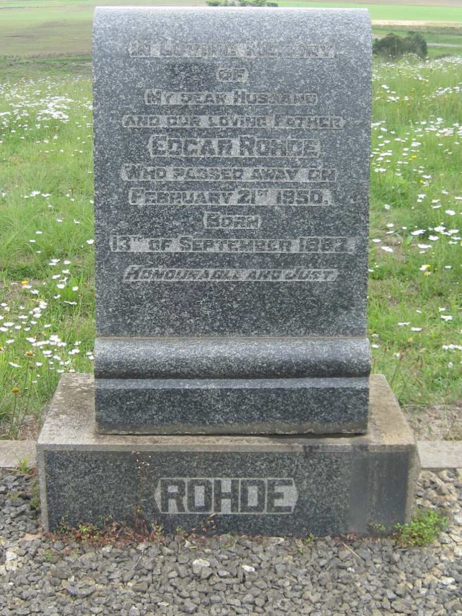 ROHDE Edgar 1882-1950
