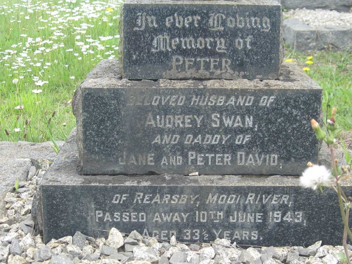 SWAN Peter -1943