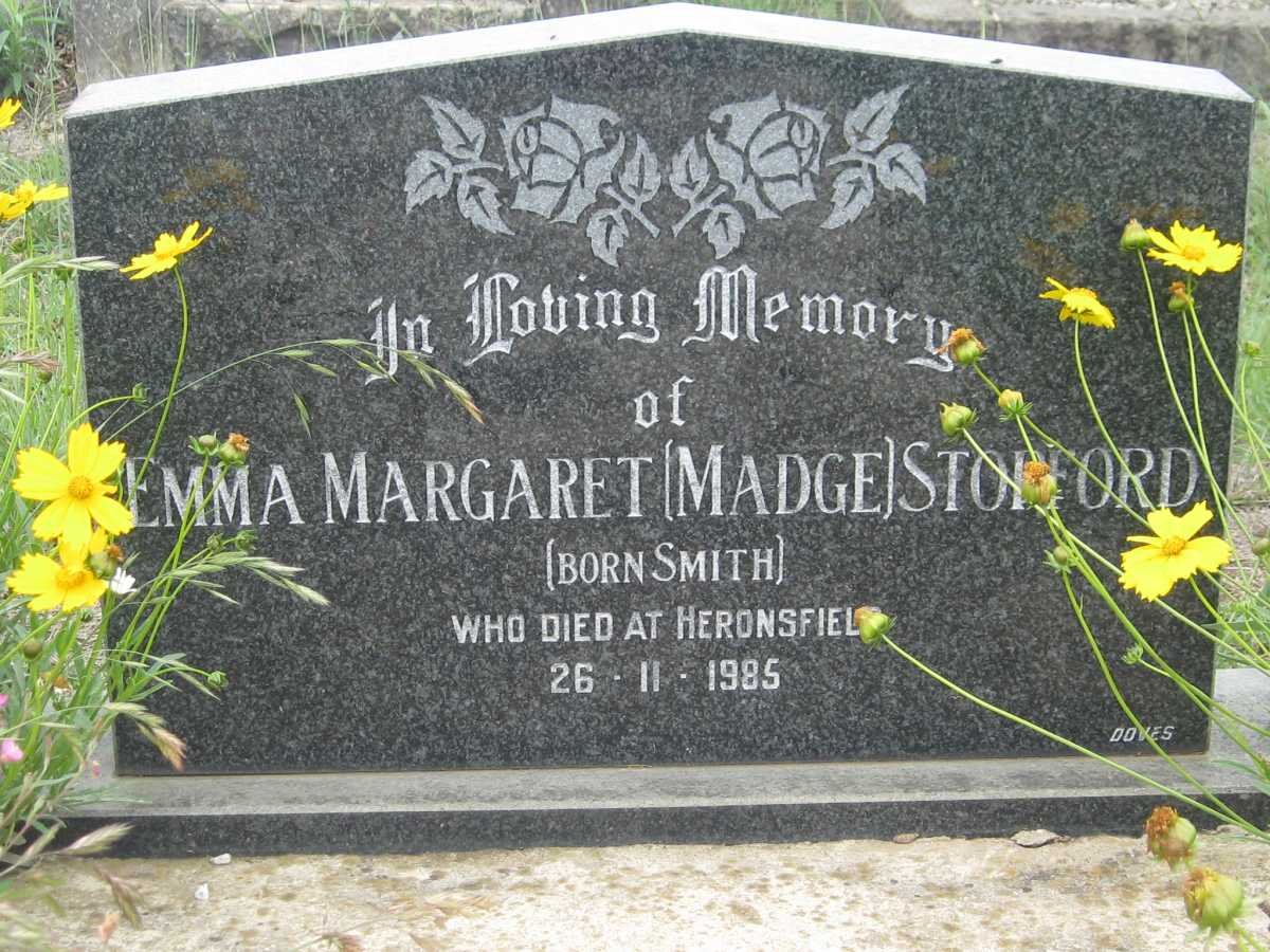 STOPFORD Emma Margaret nee SMITH -1985