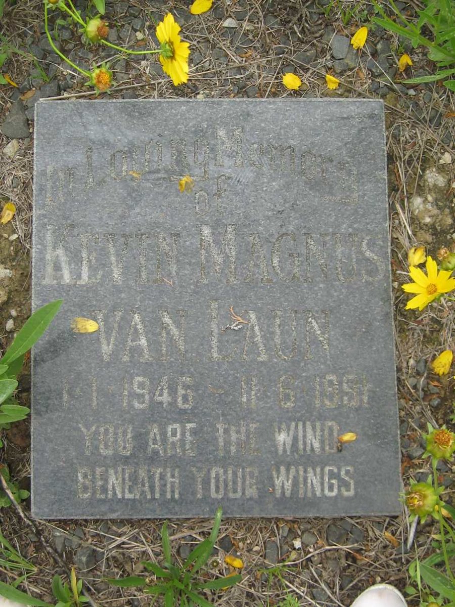 LUAN Kevin Magnus, van 1946-1991