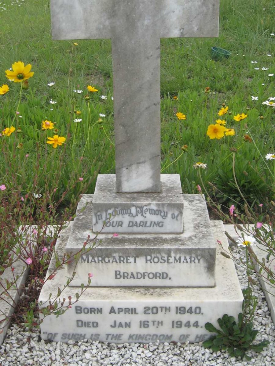 BRADFORD Margaret Rosemary 1940-1944