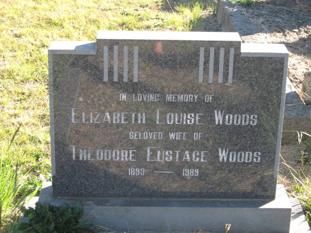 WOODS Elizabeth Louise nee ROBINSON 1893-1989