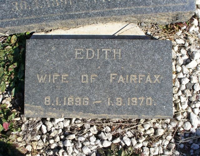 THOMPSON Edith, FORSYTH 1896-1970
