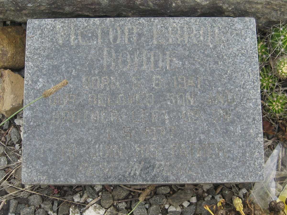 ROHDE ? 1941-