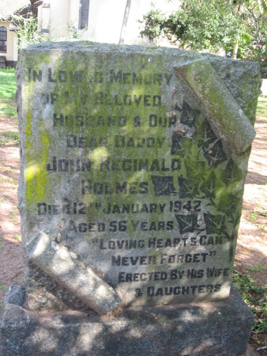HOLMES John Reginald -1942