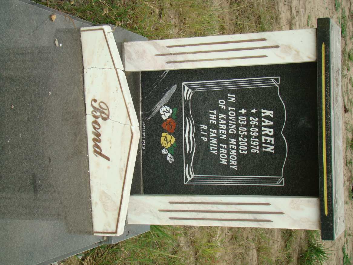 BOND Karen 1976-2003