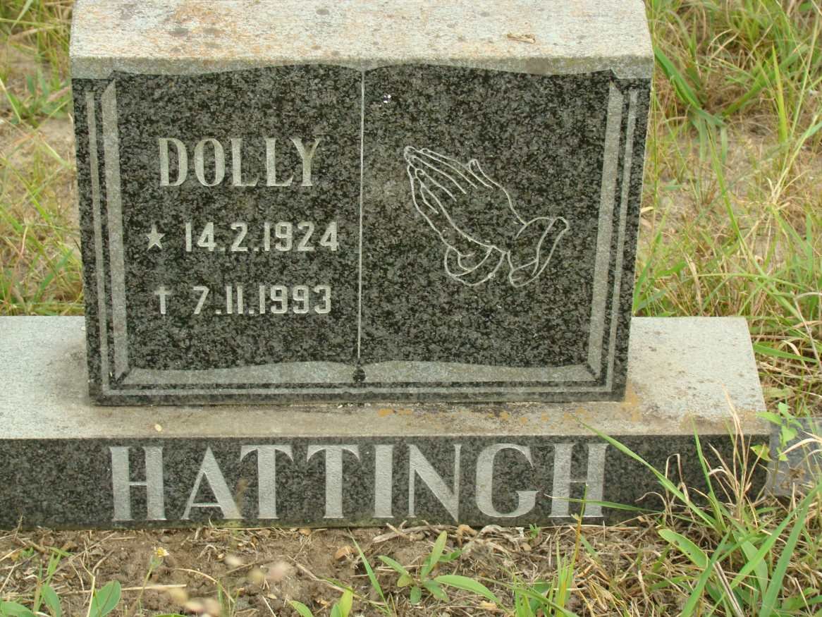 HATTINGH Dolly 1924-1993