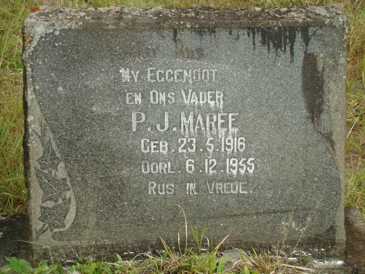 MAREE P.J. 1916-1955