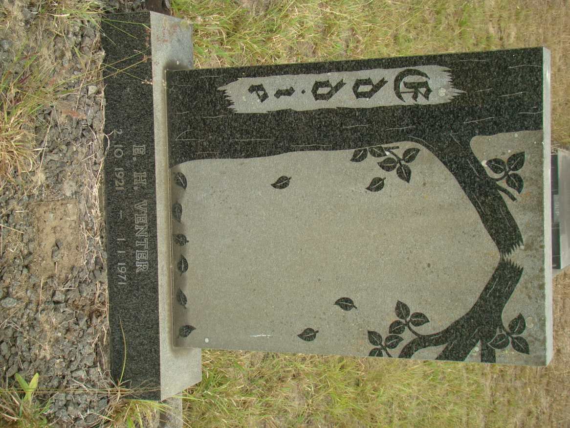 VENTER E.H.  1921-1971