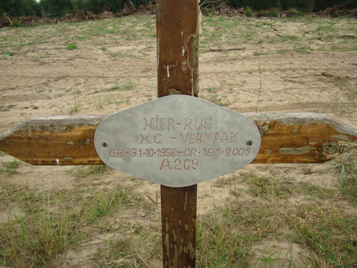 VERMAAK H.C. 1956-2005