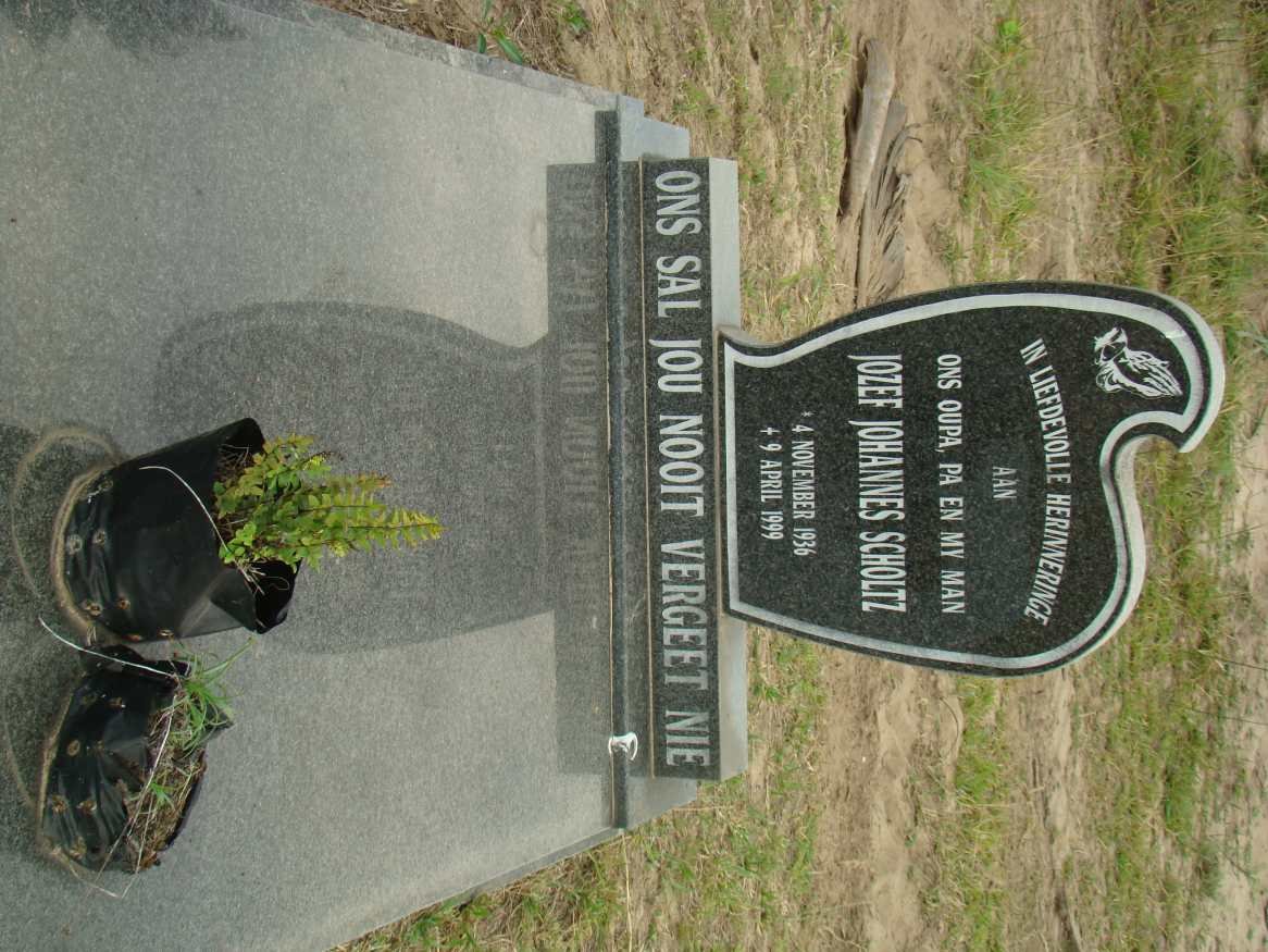 SCHOLTZ Jozef Johannes 1936-1999