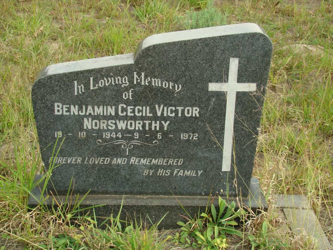 NORSWORTHY Benjamin Cecil Victor 1944-1972