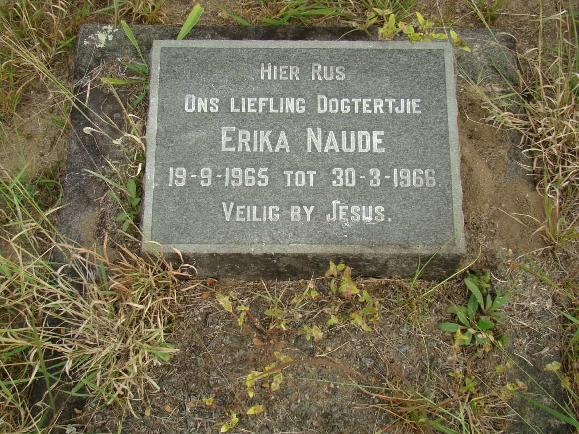 NAUDE Erika 1965-1966