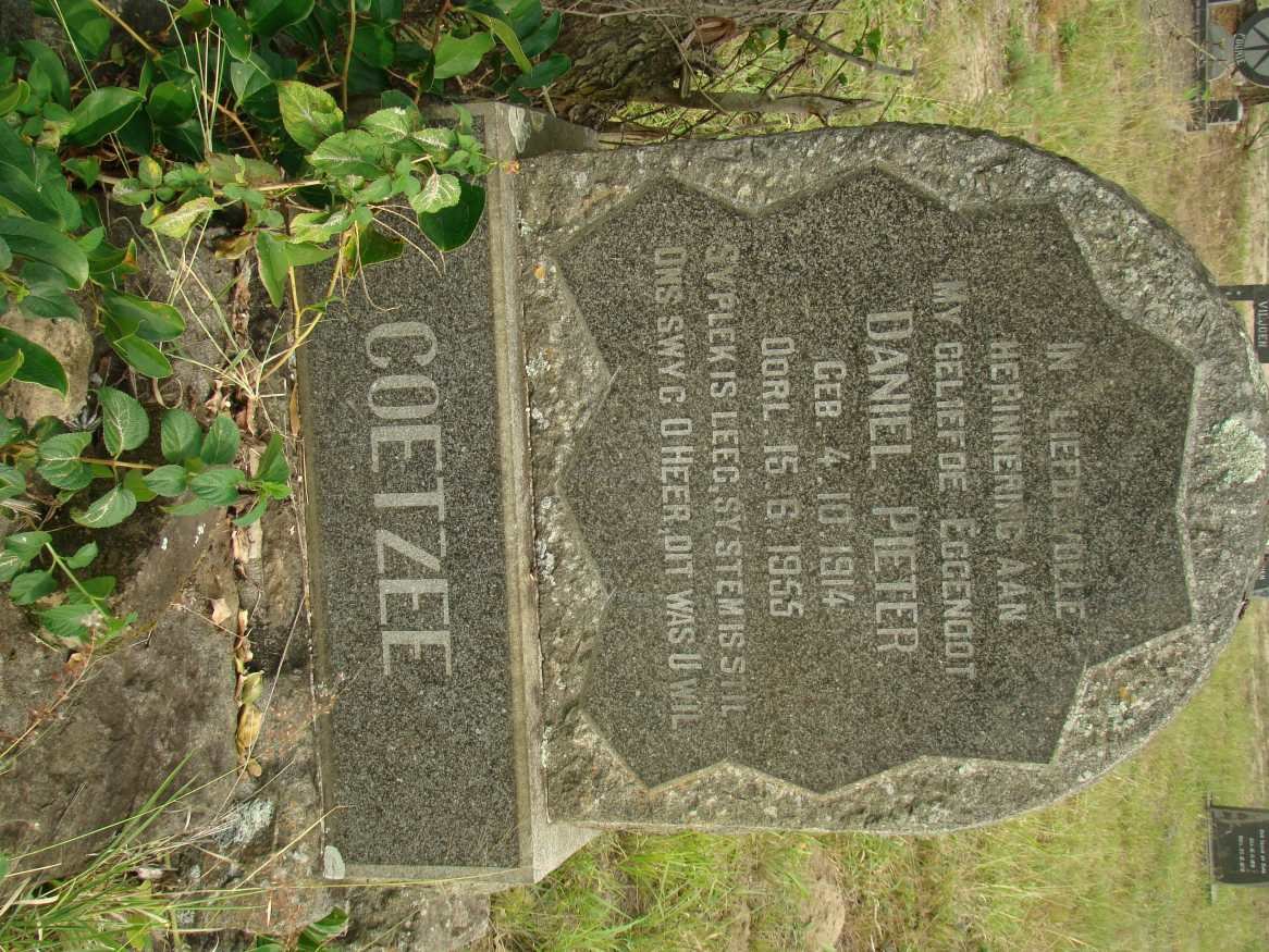 COETZEE Daniel Pieter 1914-1955
