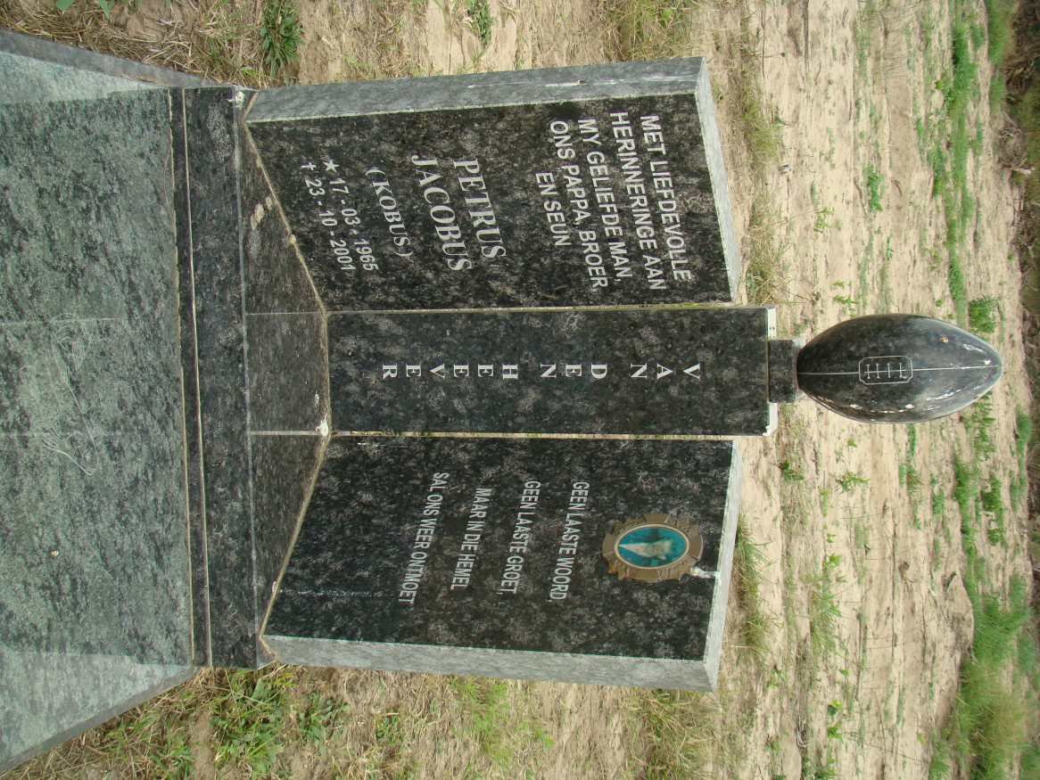 HEEVER Petrus Jacobus, van den 1965-2001