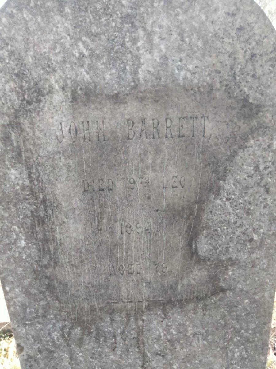 BARRETT John -1894