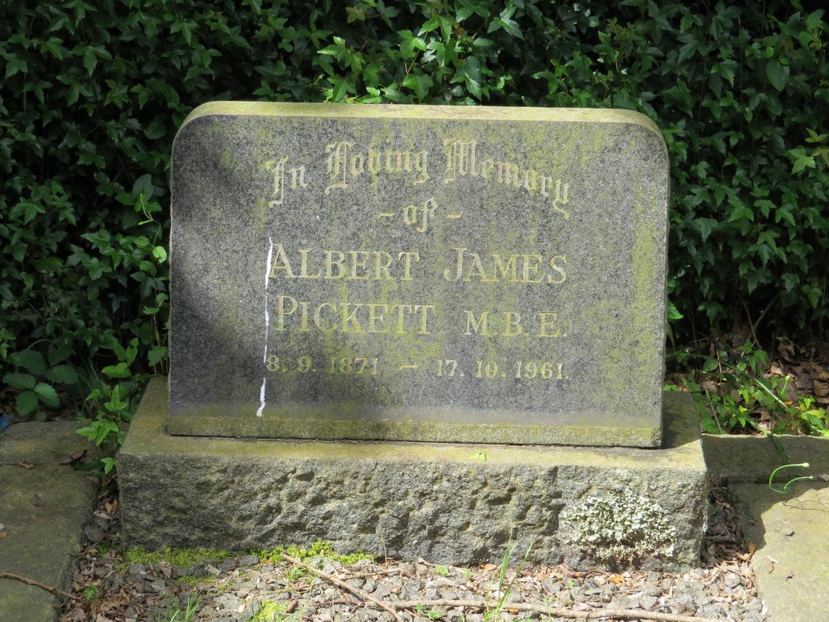 PICKETT Albert James 1871-1961