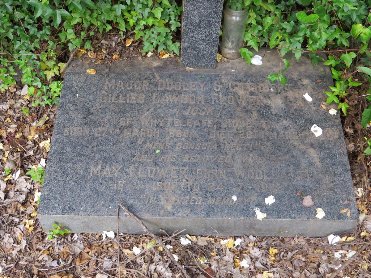 FLOWER Dudley St. Cuthbert Gillies Lawson 1899-19?? &amp; May WOOLLATT 1908-19?2