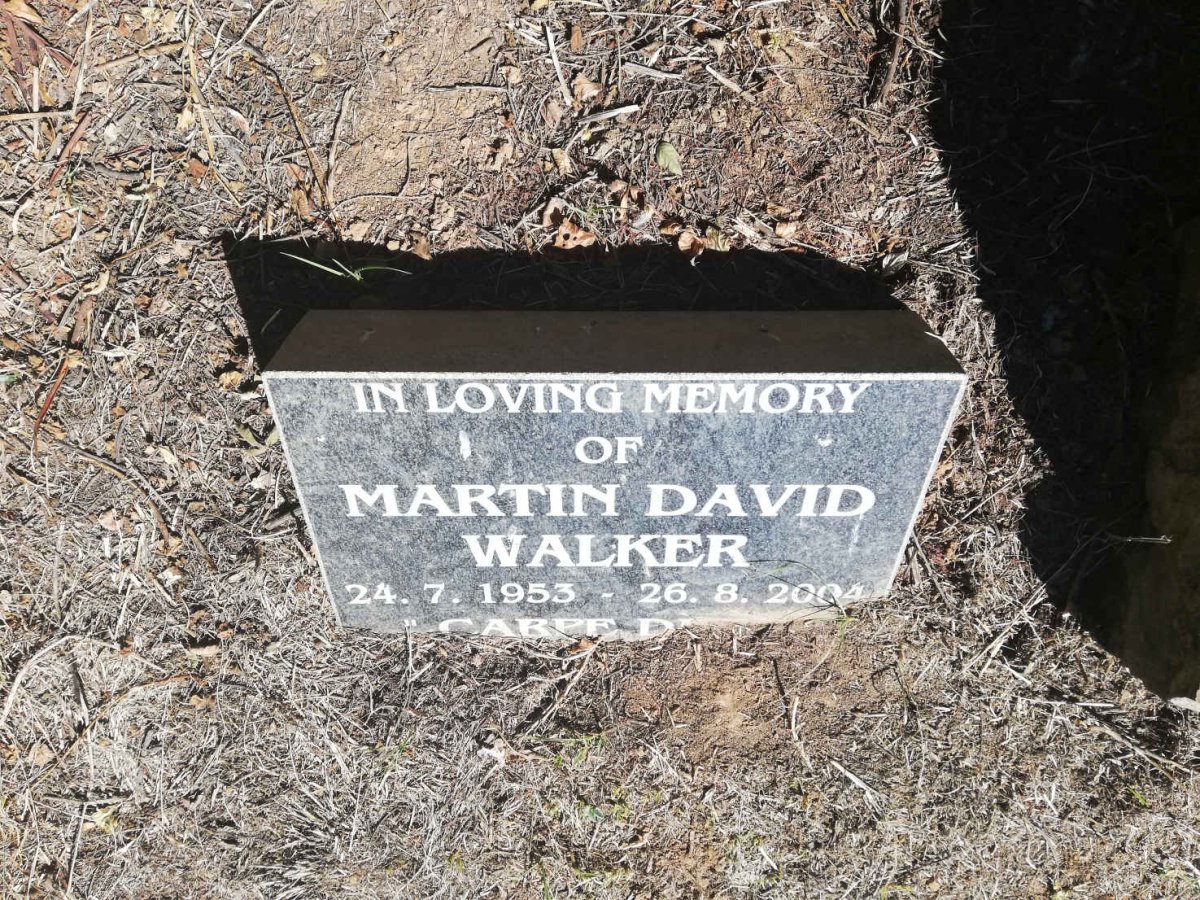 WALKER Martin David 1953-2004