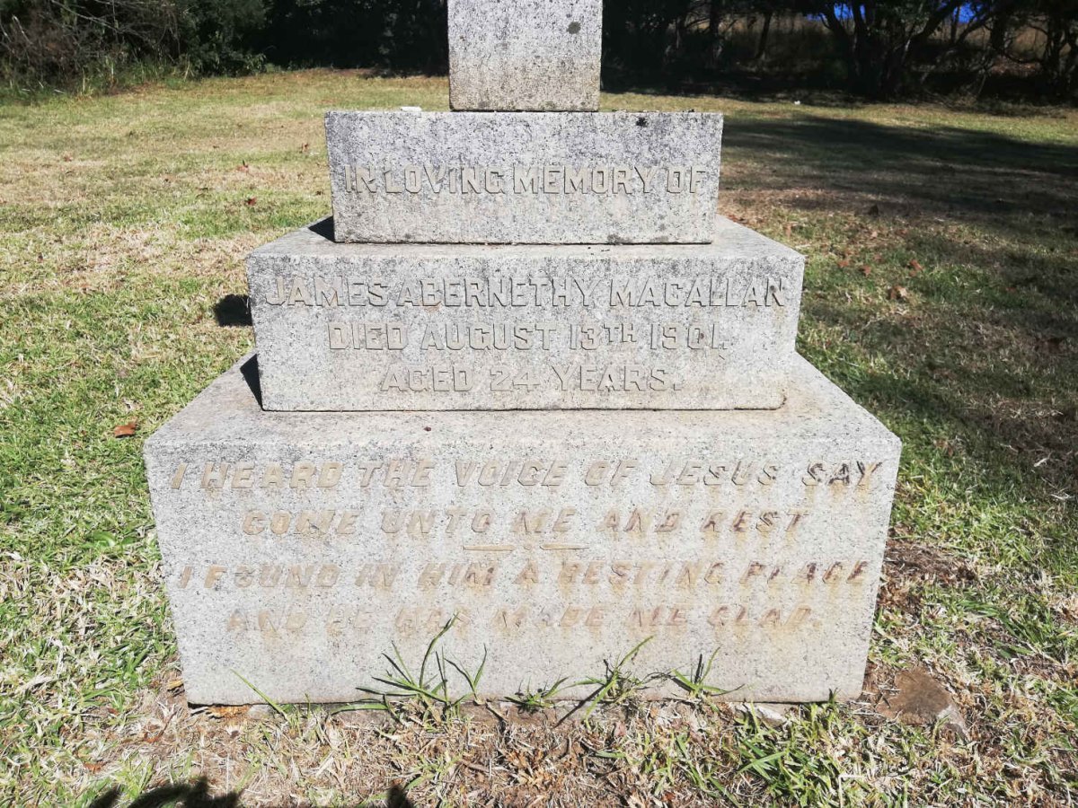 MACALLAN James Abernethy -1901