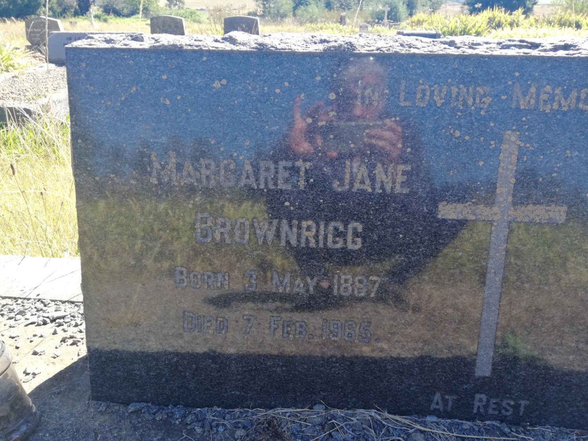 BROWNRIGG John Fox 1883-1963 &amp; Margaret Jane 1887-1965